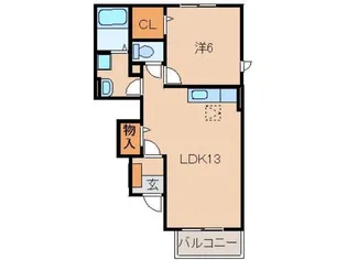 和歌山県和歌山市向【アパート】の間取り