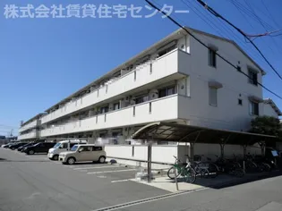 ファミリーメイト矢田 A棟【1階】の外観