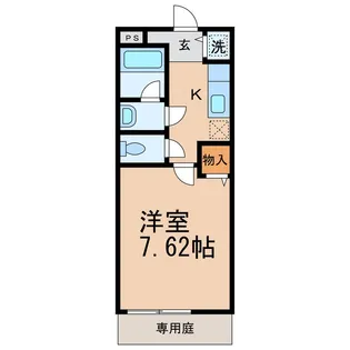 和歌山県和歌山市吉田【アパート】の間取り