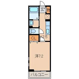 和歌山県有田郡有田川町大字明王寺【アパート】の間取り
