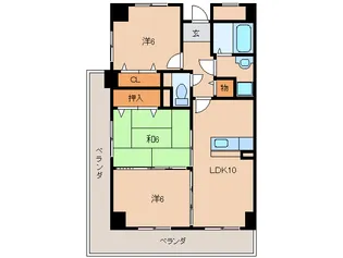 ル・シェル【5階】の間取り
