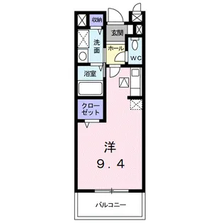 和歌山県和歌山市楠見中【アパート】の間取り
