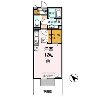 ソフィアルーチェ【1階】の間取り