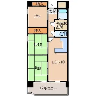 スカイヴィラ太田【7階】の間取り