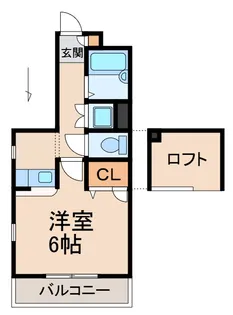 パルテール広道【2階】の間取り