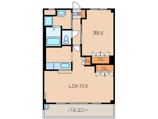 和歌山県岩出市山【アパート】の間取り