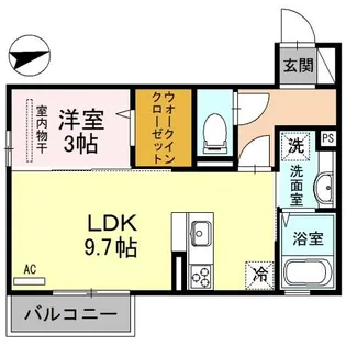 和歌山県和歌山市栗栖【アパート】の間取り