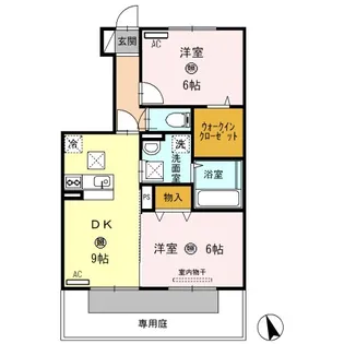 和歌山県和歌山市土入【アパート】の間取り