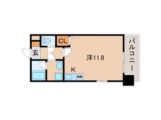 RAFFLS【8階】の間取り