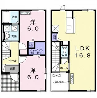 TRI CASAⅠの間取り