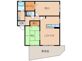 センチュリーハイツ【1階】の間取り