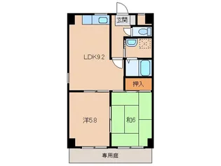 アネシス・ヒロ【1階】の間取り