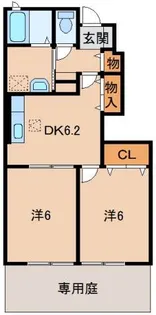和歌山県和歌山市冬野【アパート】の間取り