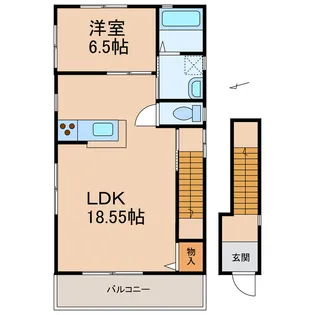 CSコート【2階】の間取り