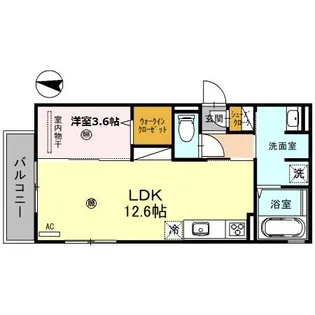 和歌山県和歌山市田中町5丁目【アパート】の間取り