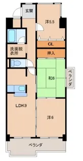 ヤマイチPLAZA サンシティ広瀬【2階】の間取り