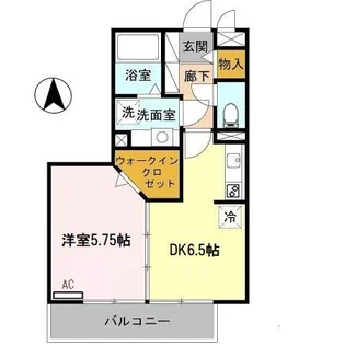 グランヴィル【2階】の間取り