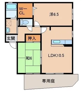 センチュリーハイツ【1階】の間取り