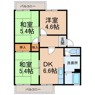 アスティ【2階】の間取り