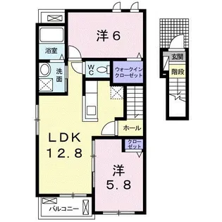 メゾン・エトワールV【2階】の間取り