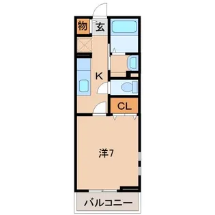 フェリオ【2階】の間取り
