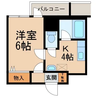 パリ・シャトー本町【12階】の間取り