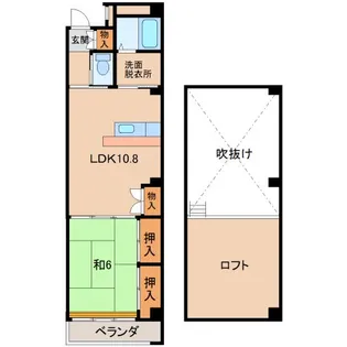 ヤマイチPLAZA吉田Ⅱ【3階】の間取り