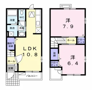 プラシードの間取り