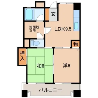 グレイスピア吹上【4階】の間取り