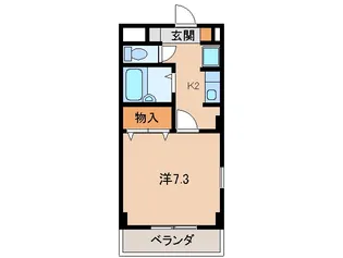 グリーンフルえん【2階】の間取り