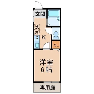 TJ御坊【1階】の間取り