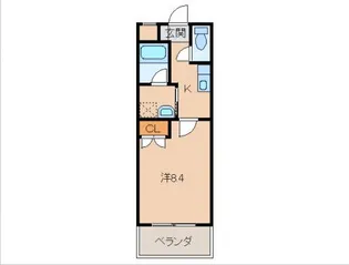 ル・マンA2番館【2階】の間取り