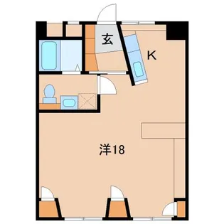 川端ビル【3階】の間取り