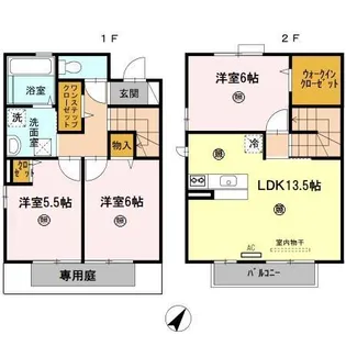 リヴェール恵の間取り