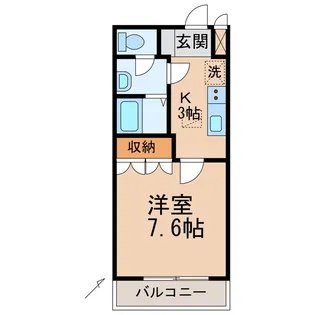 コンフォルト【2階】の間取り