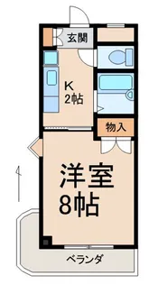 グリーンフル和光【3階】の間取り