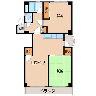 コーポひかり【3階】の間取り