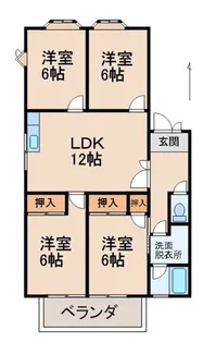 メゾン松ヶ丘【2階】の間取り