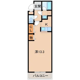 アーバンパレス 中之島【2階】の間取り