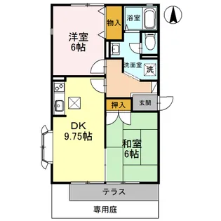 トゥインクルくつろぎ【1階】の間取り
