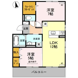 コモド・アイ【3階】の間取り