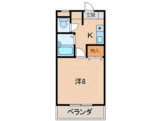 メゾン貴志【3階】の間取り