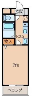 A&Sコーポ【3階】の間取り