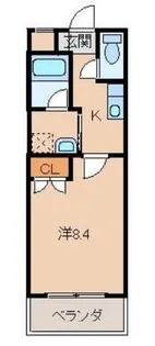ル・マンA2番館【3階】の間取り