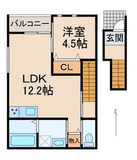 Solis北新【2階】の間取り