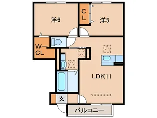 Y's コトブキ【1階】の間取り