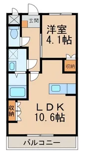 ヴェニール紀ノ川【1階】の間取り