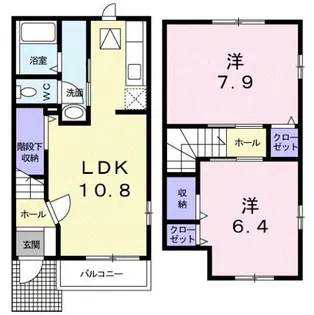 サニーホワイトの間取り