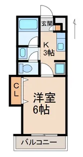 GRACE CASA アマノ【3階】の間取り