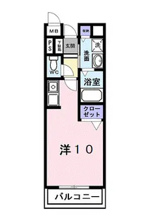 トゥ-・ル・モンド【1階】の間取り